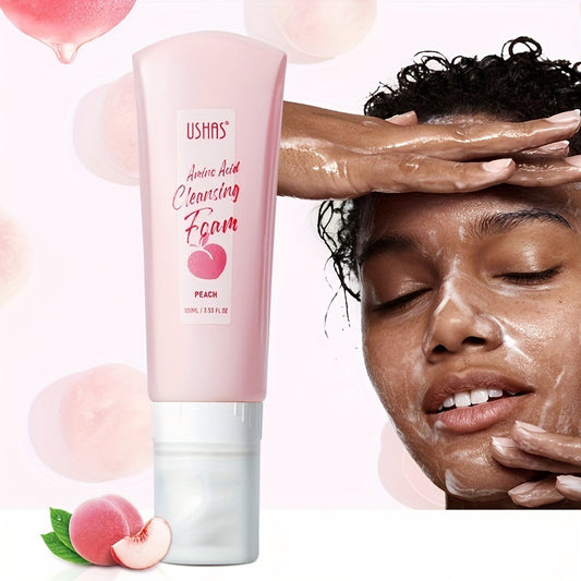 USHAS Peach Hydrating Facial Cleanser