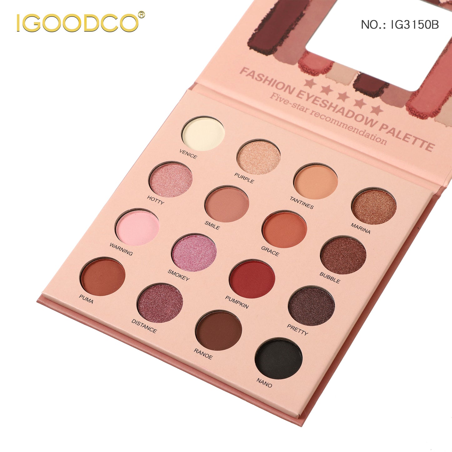 IGOODCO 16-Color Eyeshadow Palette
