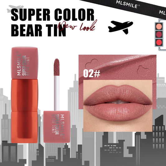 MLSMILE Teddy Non-Transfer Lip Glaze