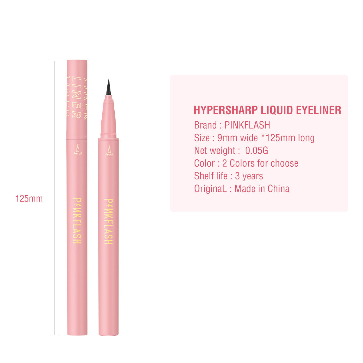 PINKFLASH Quick-Dry Waterproof Liquid Eyeliner Pen