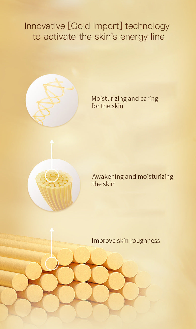 Nouelv 24K Gold Collagen Infusion Split Face Mask