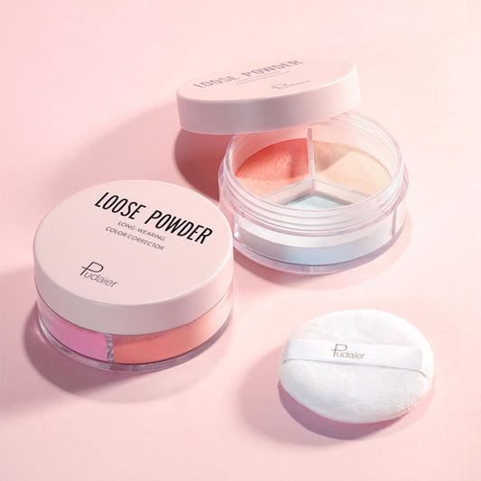 Pudaier 3-Color Loose Setting Powder