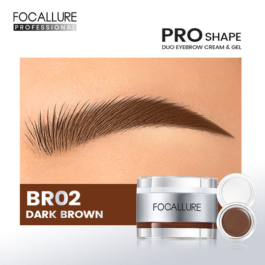FOCALLURE 2-in-1 Brow Pomade & Setting Gel