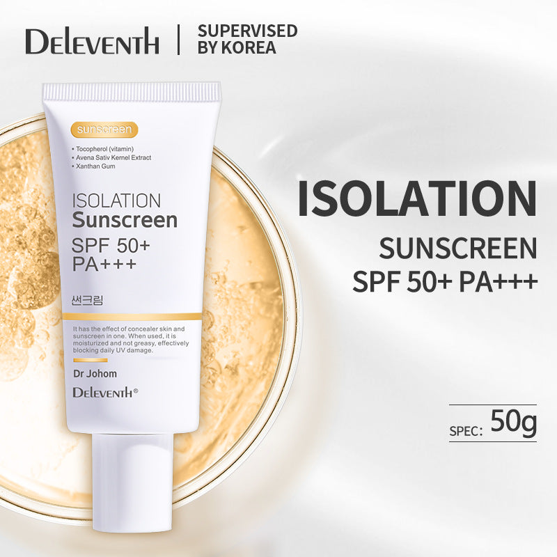 DEleventh Sunscreen - UV Protection, Anti-Aging & Brightening SPF Cream (Korean Skincare)