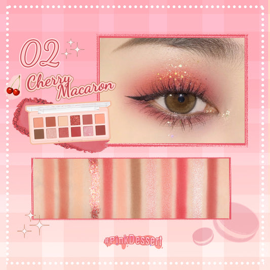 PINKFLASH 12-Color Eyeshadow Palette