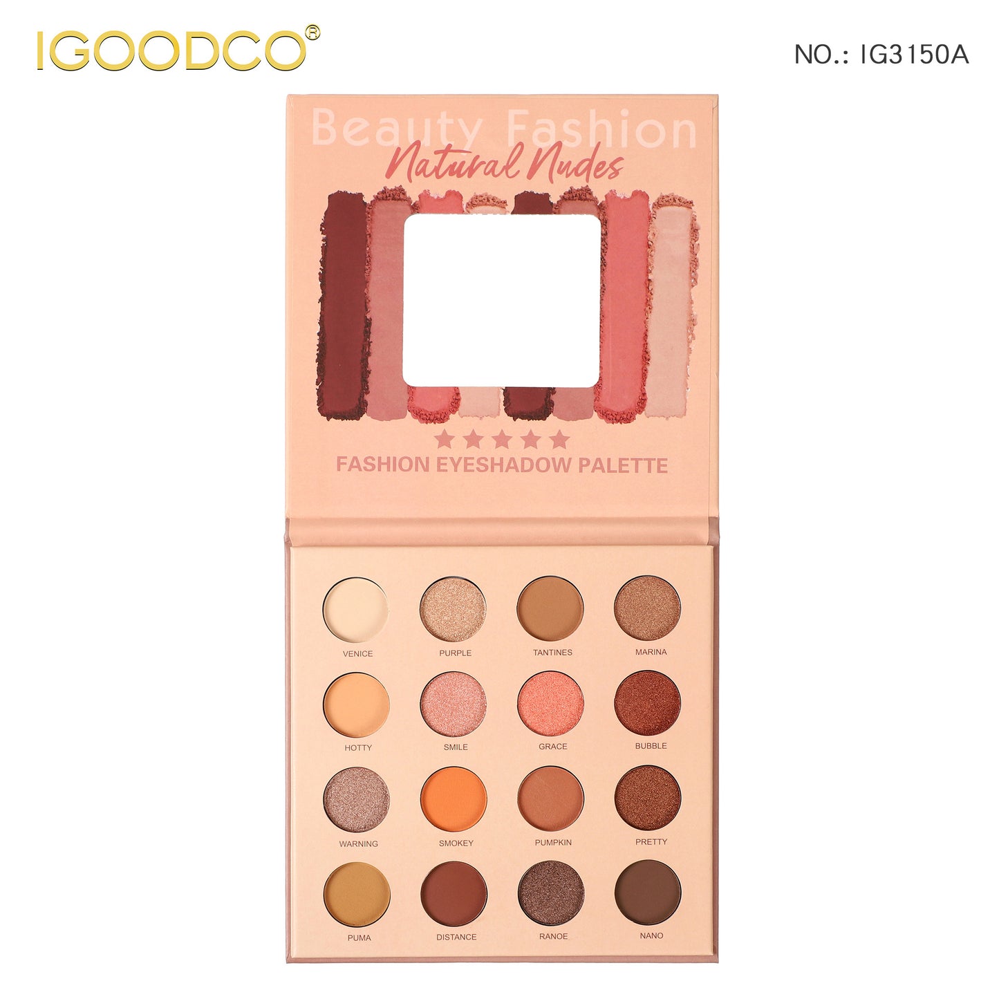 IGOODCO 16-Color Eyeshadow Palette