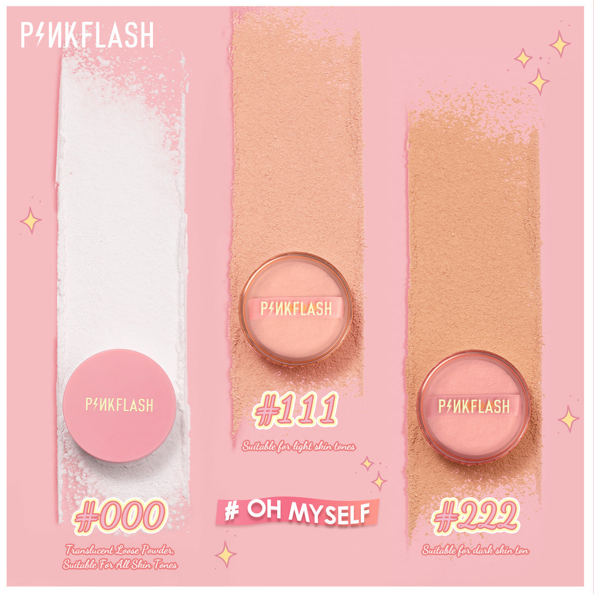 PINKFLASH Matte Loose Powder