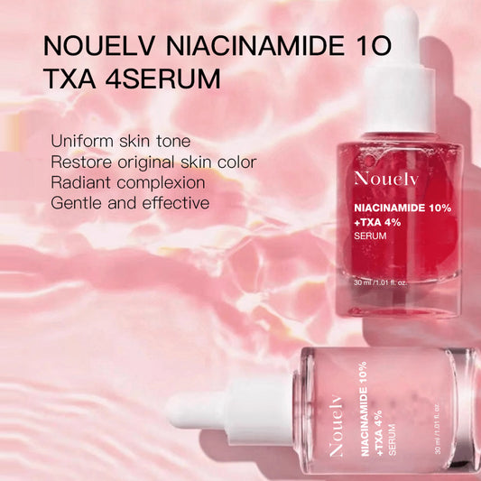 NOUELV 10% Niacinamide + 4% Hyaluronic Acid Serum with Ceramide & Vitamin B12