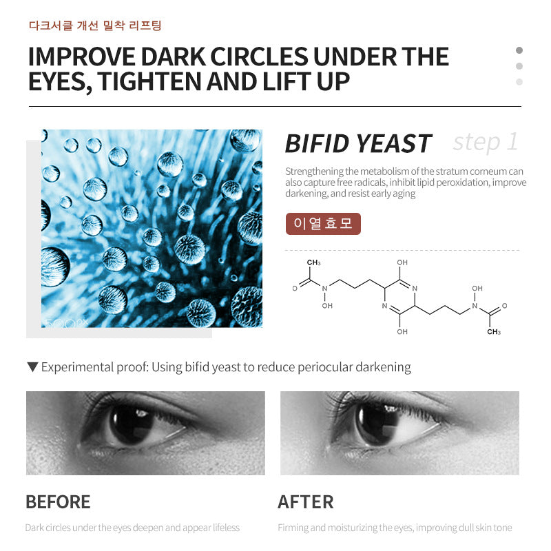 DEleventh Caffeine Eye Cream - Peptide Repair & Firming Eye Care (Korean Skincare)