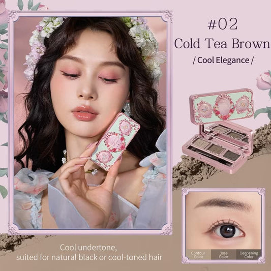 Flower Knows Midsummer Fairytales Collection Eyebrow Palette 4g
