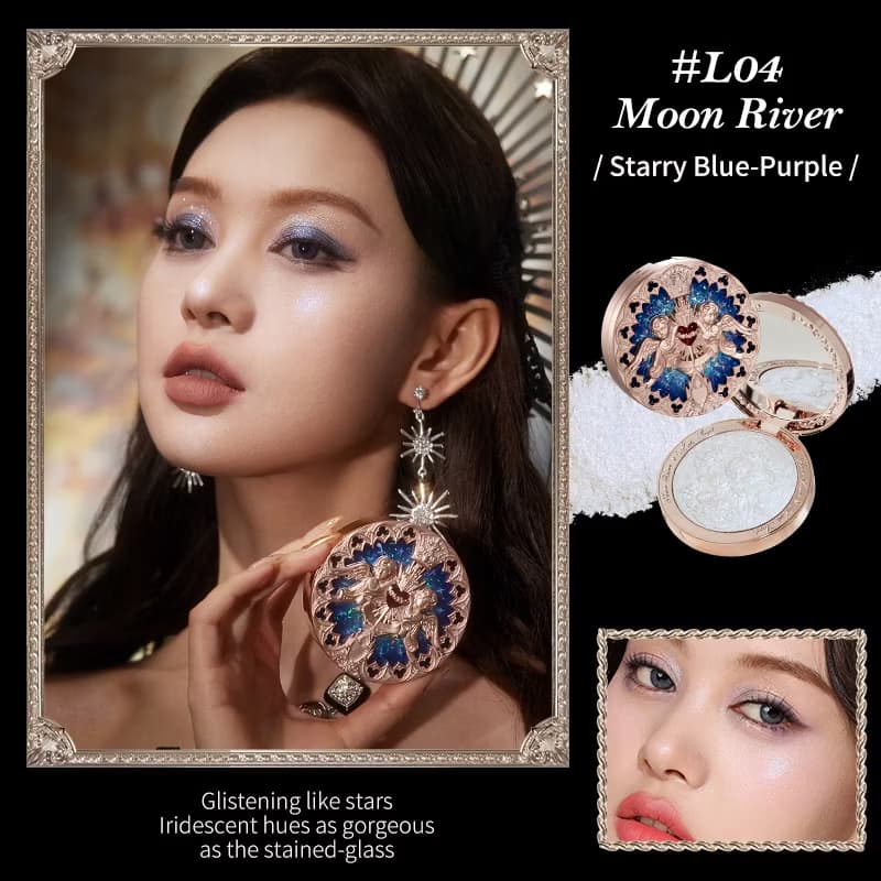 Flower Knows Little Angel Collection Embossed Highlighter 8g