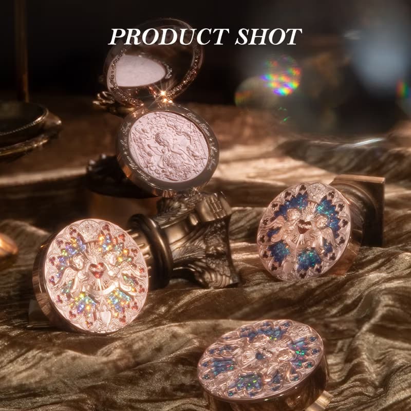 Flower Knows Little Angel Collection Embossed Highlighter 8g