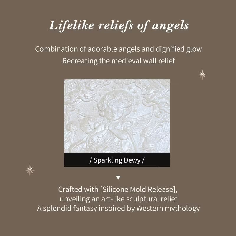 Flower Knows Little Angel Collection Embossed Highlighter 8g