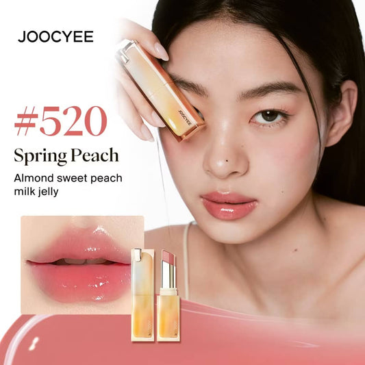 JOOCYEE Glazed Rouge Lipstick Moisturizer Water Gloss Lip balm Makeup Waterproof Long-lasting Lip Serum16 colors