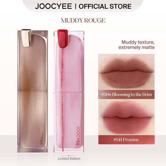 JOOCYEE LipMatte Lipstick Smooth Clay Creamy Texture Makaup Long Lasting Transferproof 17 colors