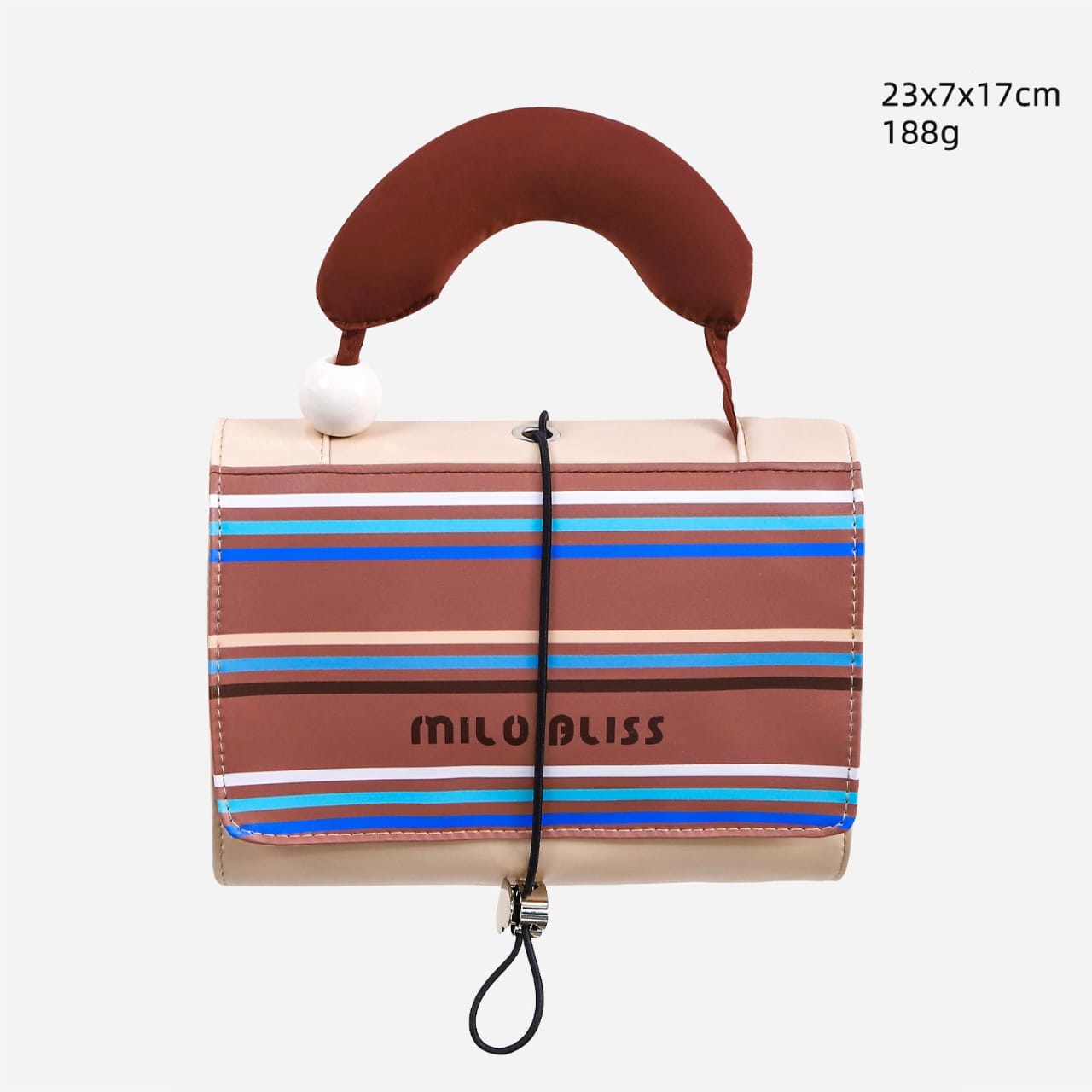 Foldable Cosmetic Storage Bag – Soft & Space-Saving
