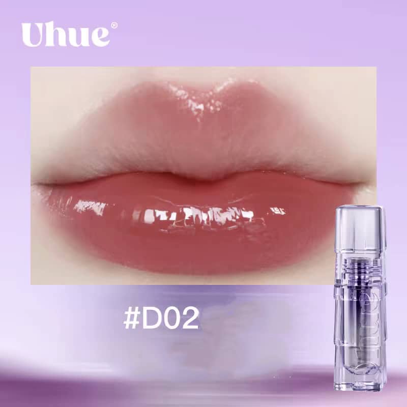 Uhue Glossy Plump Lip Glaze | Hydrating Glass-Shine Lip Gloss