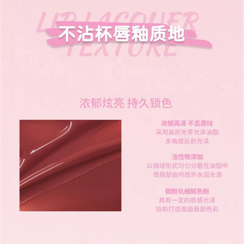 JILLLEEN Dual-Ended Lip Glaze | Matte & Glossy Finish | Long-Lasting, Non-Sticky