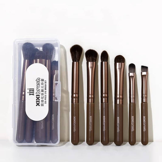 XIXI Makeup Brush Set | 6-Piece Essential Kit