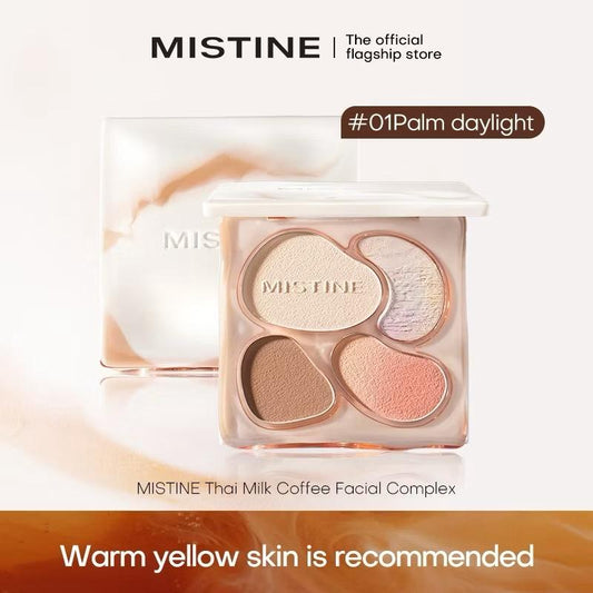 MISTINE contour Thai Milk Coffee Facial Comprehensive Makeup All-in-One Palette