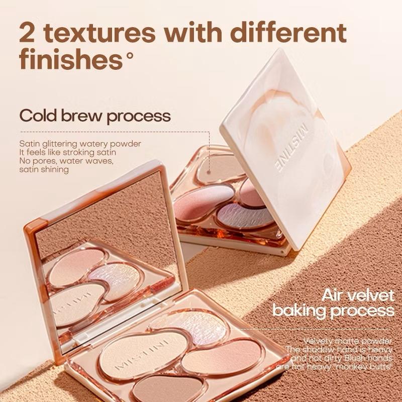 MISTINE contour Thai Milk Coffee Facial Comprehensive Makeup All-in-One Palette