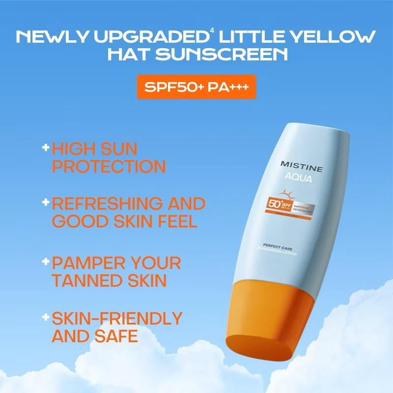 MISTINE Sunscreen Sunblock Moisturizer Facial/Body Cream UV Shield SPF50+ PA+++