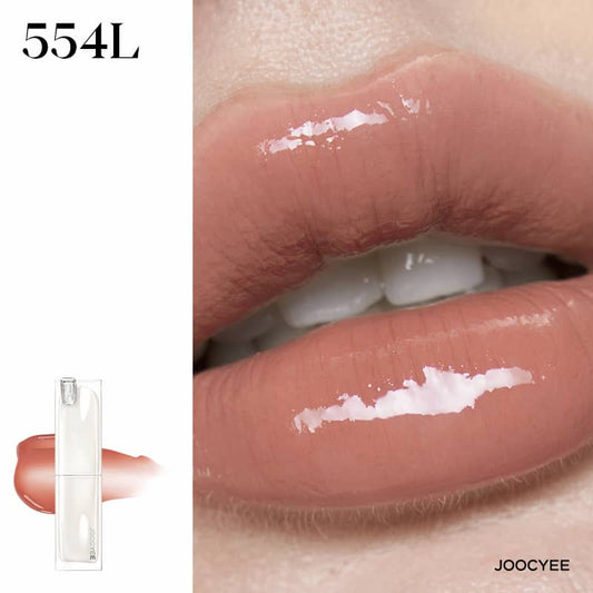Joocyee Translucent Jelly Lipstick | Sheer Glossy Lip Balm with Hydrating Shine