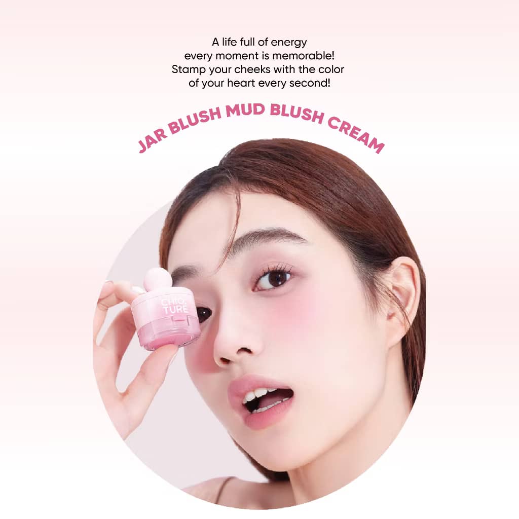CHIOTURE Jar Blush Mud Blush Cream