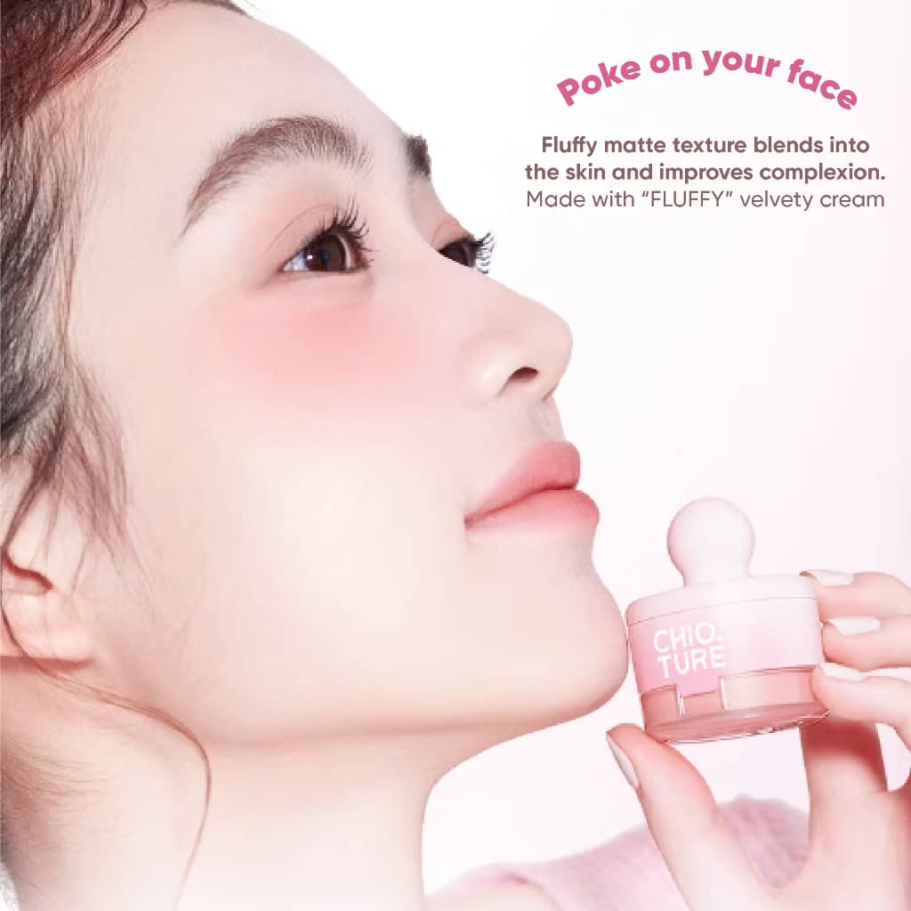 CHIOTURE Jar Blush Mud Blush Cream