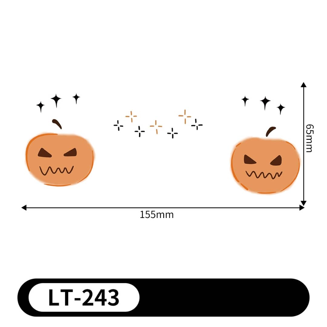 Halloween Face Tattoo Stickers – Spooky Makeup Temporary Tattoos | Waterproof, Sweat-Resistant & Easy to Remove