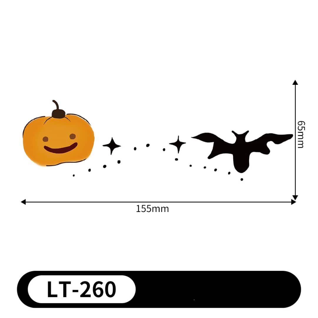 Halloween Face Tattoo Stickers – Spooky Makeup Temporary Tattoos | Waterproof, Sweat-Resistant & Easy to Remove