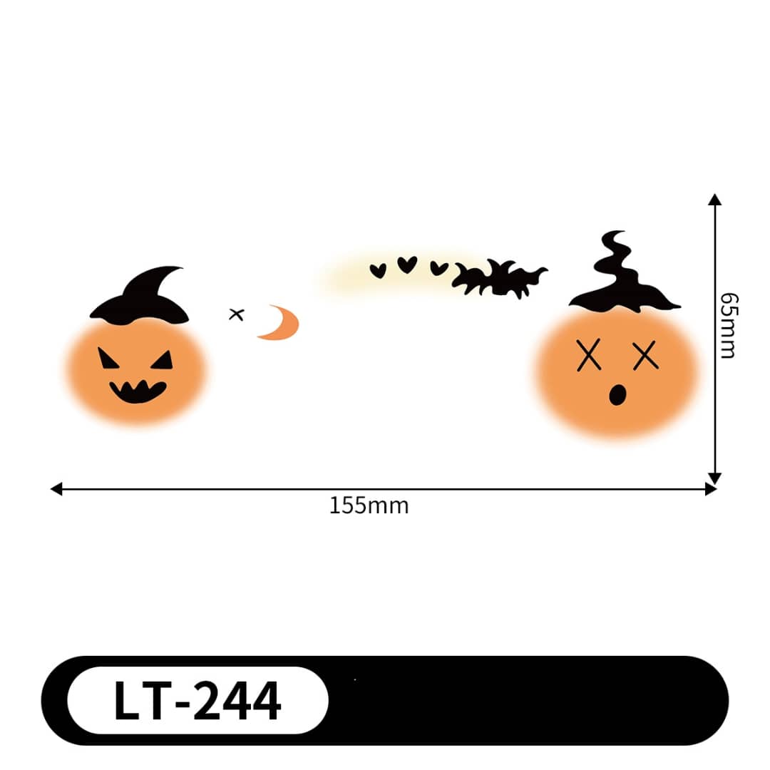 Halloween Face Tattoo Stickers – Spooky Makeup Temporary Tattoos | Waterproof, Sweat-Resistant & Easy to Remove
