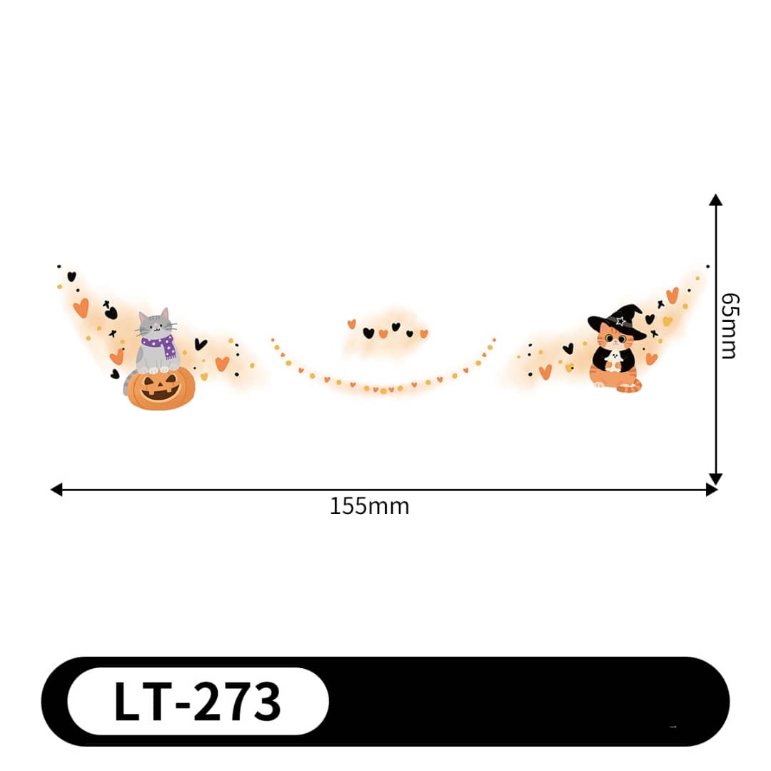 Halloween Face Tattoo Stickers – Spooky Makeup Temporary Tattoos | Waterproof, Sweat-Resistant & Easy to Remove