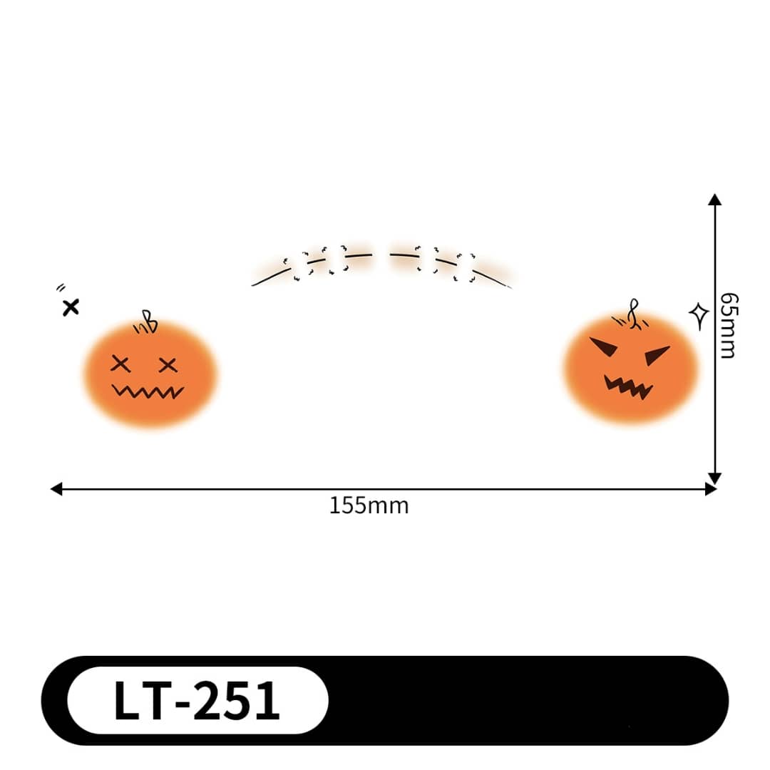 Halloween Face Tattoo Stickers – Spooky Makeup Temporary Tattoos | Waterproof, Sweat-Resistant & Easy to Remove
