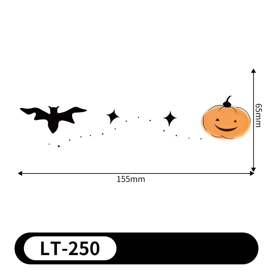 Halloween Face Tattoo Stickers – Spooky Makeup Temporary Tattoos | Waterproof, Sweat-Resistant & Easy to Remove