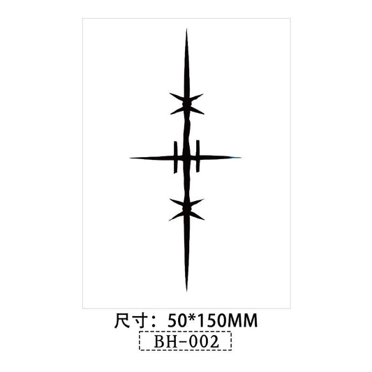 Halloween Scar Tattoo Stickers – Realistic Wound & Scratch Temporary Face Tattoos