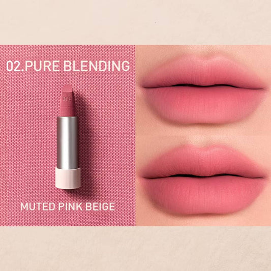 3CE Cashmerehug Lipstick, Ultra-soft matte lipstick, blur lip lines, luxury color and all-day comfort, smooth cashmere