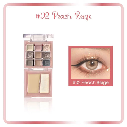Gogo Tales 2-Layer Highlight Eye and Cheek Palette