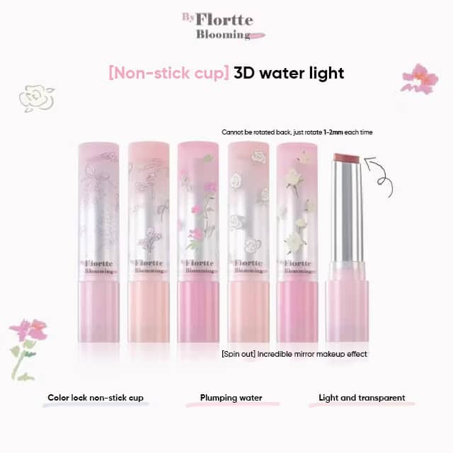 FLORTTE Narcissistic Solid Lip Gloss Glaze Mirror Lipstick