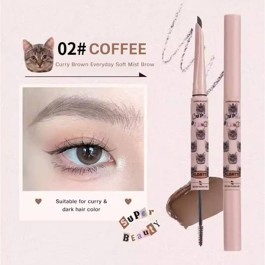 FLORTTE Super Beauty Eyebrow Pencil and Tint Balm