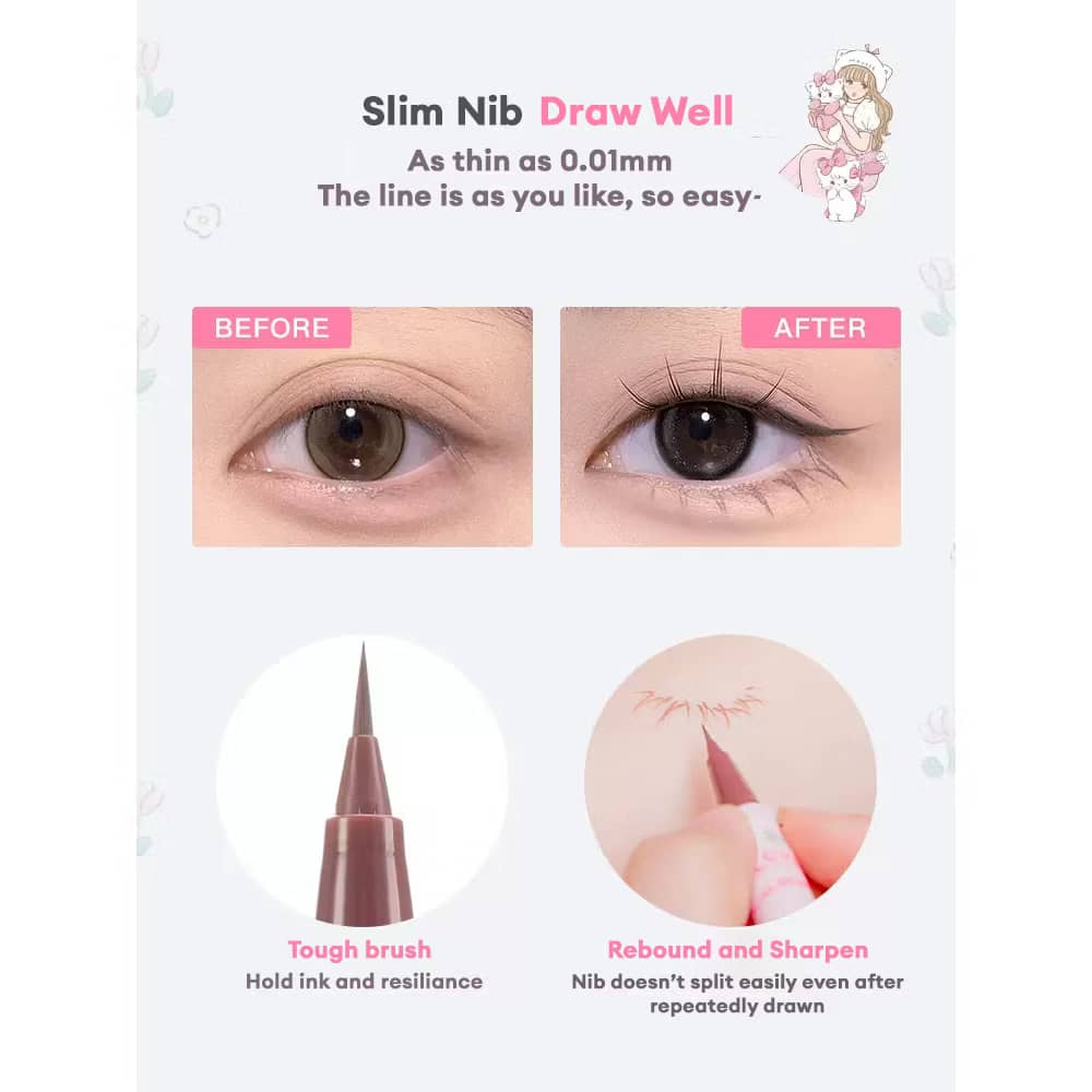 FLORTTE X MIKKO Wink Wink Liquid Eyeliner Flortte  X Mikko