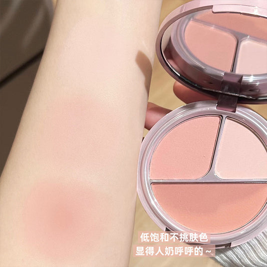 ART VALUE 3-in-1 Blush, Contour & Highlighter Palette – Multi-Use