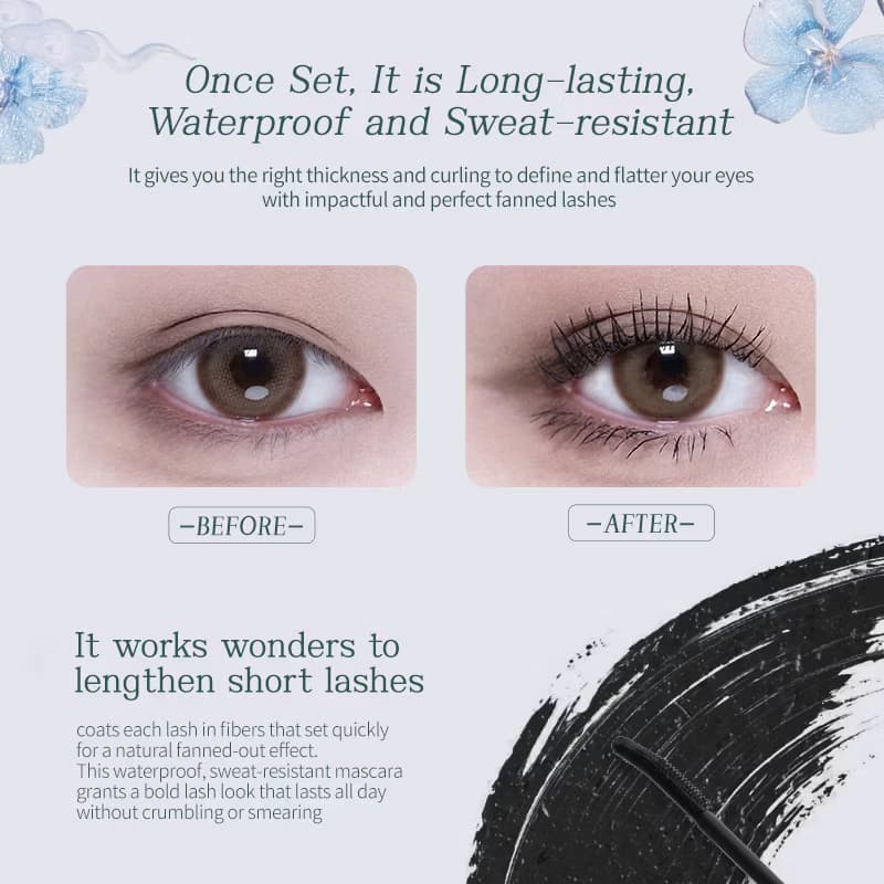 Flower Knows Butterfly Cloud Collar Collection Mascara 3.2ml