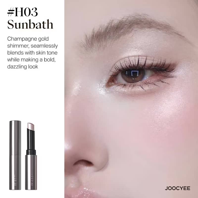 JOOCYEE Highlighter Jelly Highlighter Stick Long-wearing Weightless feel on the skin Beauty Makeup